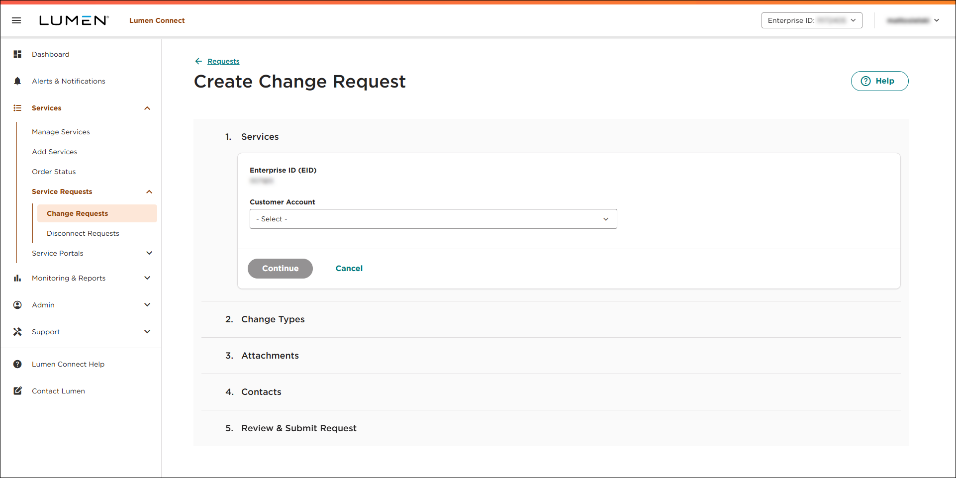 Create Change Request