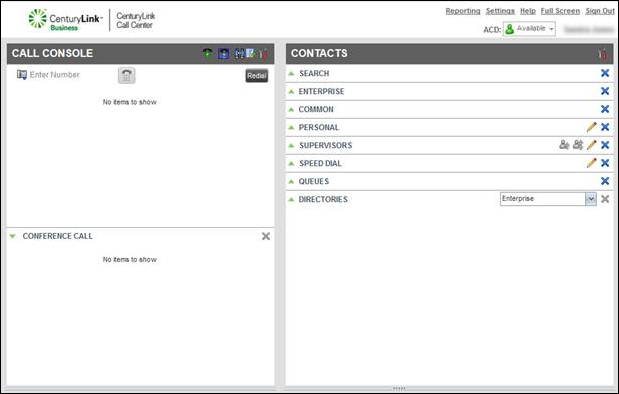 VoIP Contact Center Agent Client