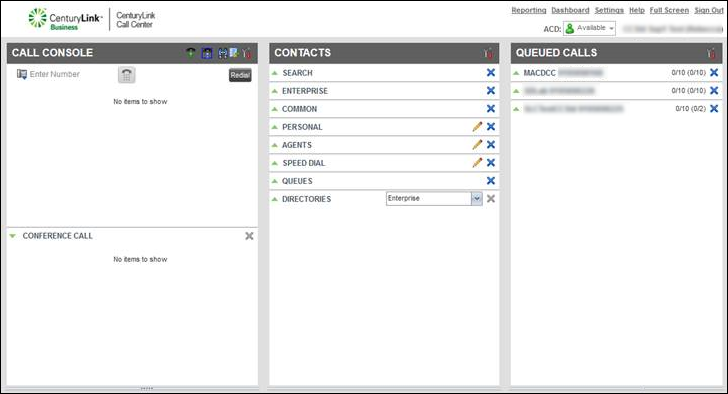 VoIP Contact Center Supervisor Client